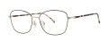 Via Spiga Eufemia Red / Gold (910) Eyeglasses - Color Image