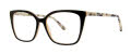 Via Spiga Ludovica Black (500) Eyeglasses - Color Image