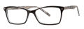 Via Spiga Annalisa Black (500) Eyeglasses - Color Image