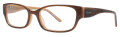 Via Spiga Drina Brown (560) Eyeglasses - Color Image