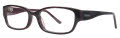 Via Spiga Drina Burgundy / Tort (900) Eyeglasses - Color Image