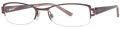 Via Spiga Gia Burgundy (900) Eyeglasses - Color Image