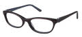 Via Spiga Gianna Burgundy (900) Eyeglasses - Color Image