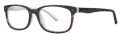 Via Spiga Olga Tortoise / Light Blue (550) Eyeglasses - Color Image