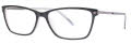 Via Spiga Simonetta Black / White Pearl (500) Eyeglasses - Color Image