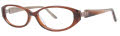 Via Spiga Sonia Brown (560) Eyeglasses - Color Image