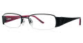 Via Spiga Vincenza Black (500) Eyeglasses - Color Image