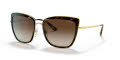 Vogue VO4223S Gold-Havana / Brown Gradient Lens (280/13) Sunglasses - Color Image