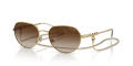 Vogue VO4254S Gold / Gradient Brown Lens (280/13) Sunglasses - Color Image