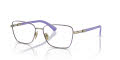 Vogue VO4271B Top Violet/Pale Gold (5140) Eyeglasses - Color Image