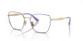 Vogue VO4283 Top Wisteria/Pale Gold (5184) Eyeglasses - Color Image