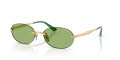 Vogue VO4342S Gold/Green (280/2) Sunglasses - Color Image
