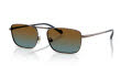 Vogue VO4346S Antique Copper/Blue Gradient Brown Polarized (51351F) Sunglasses - Color Image