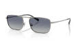 Vogue VO4346S Brushed Gunmetal/Grey Gradient Blue (51874L) Sunglasses - Color Image