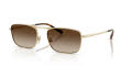Vogue VO4346S Pale Gold/Gradient Brown (848/13) Sunglasses - Color Image