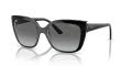 Vogue VO5337S Top Black/Serigraphy / Grey Gradient (283911) Sunglasses - Color Image