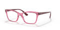 Vogue VO5420 Transparent Cherry (2804) Eyeglasses - Color Image