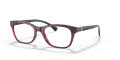 Vogue VO5424B Transparent Light Blue (2988) Eyeglasses - Color Image