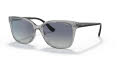 Vogue VO5426S Transparent Grey / Grey Gradient Dark Blue (27264L) Sunglasses - Color Image