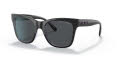 Vogue VO5428S Top Black/Serigraphy-Dark Grey (299287) Sunglasses - Color Image
