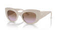 Vogue VO5480S Full Light Grey-Violet Gradient Brown (304968) Sunglasses - Color Image