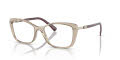 Vogue VO5487B Transparent Light Brown (2990) Eyeglasses - Color Image
