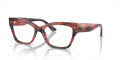 Vogue VO5523 Red Havana (3089) Eyeglasses - Color Image