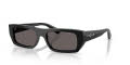 Vogue VO5657SU Black/Black Smoke (W44/87) Sunglasses - Color Image