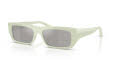 Vogue VO5657SU Full Mint Green/Light Grey Mirror Silver (32436G) Sunglasses - Color Image