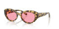 Vogue VO5659SU Brown Beige Tortoise/Pink (324184) Sunglasses - Color Image