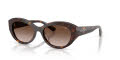 Vogue VO5659SU Dark Havana/Gradient Brown (W65613) Sunglasses - Color Image