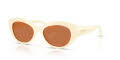 Vogue VO5659SU Full Ivory/Brown (316773) Sunglasses - Color Image