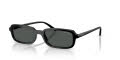 Vogue VO5666S Black/Dark Grey (W44/87) Sunglasses - Color Image