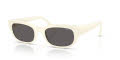 Vogue VO5669S Full Ivory/Black Smoke (316787) Sunglasses - Color Image