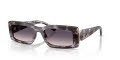 Vogue VO5674S Purple Havana/Pink Gradient Dark Grey (317836) Sunglasses - Color Image