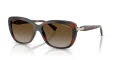 Vogue VO5678SB Brown Havana/Grey Gradient Brown Polarized (2386T5) Sunglasses - Color Image