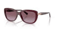 Vogue VO5678SB Transparent Cherry/Gradient Violet (29898H) Sunglasses - Color Image