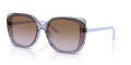 Vogue VO5684SD Transparent Lilac/Violet Gradient Brown (292568) Sunglasses - Color Image