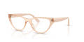 Vogue Junior VY2035 Transparent Peach (3052) Eyeglasses - Color Image