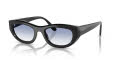 Vogue VO5616S Black/Clear-Gradient-Light-Blue (W44_19) Sunglasses - Color Image