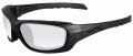 Wiley X WX Gravity Matte Black / Clear (CCGRA03) Sunglasses - Color Image