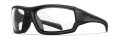 Wiley X WX BREACH 2.5 Matte Black/Clear (CHBRC03) Sunglasses - Color Image