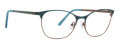 XOXO Conway Teal (TEL) Eyeglasses - Color Image
