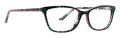 XOXO Trieste Green Animal Eyeglasses - Color Image