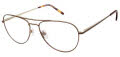 XXL Duhawk Brown Eyeglasses - Color Image