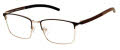XXL Lynx Black Eyeglasses - Color Image