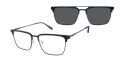 XXL Messi Navy / Gunmetal Eyeglasses - Color Image