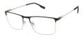XXL Statesman Black Eyeglasses - Color Image