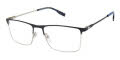 XXL Statesman Navy Eyeglasses - Color Image