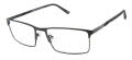 XXL Thorobred Black Eyeglasses - Color Image